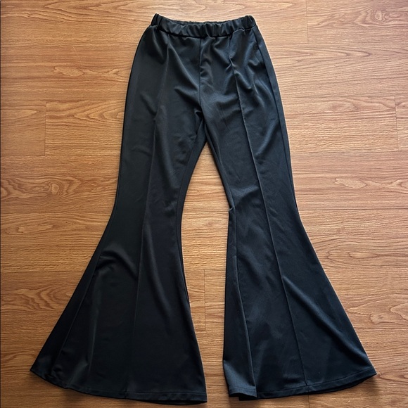 Source Unknown Pants - Black Flared Women's Pants